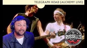 DIRE STRAITS TELEGRAPH ROAD ALCHEMY VERSION!!!!! FIRST TIME REACTION!!!!!