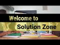 Our official intro  solution zone