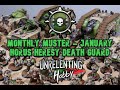 Monthly Muster January 26 - Horus Heresy Death Guard. Planning, Repairing, and Painting a 3k Army.
