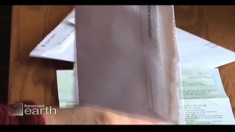 Oct. 4 The Eco-Envelope