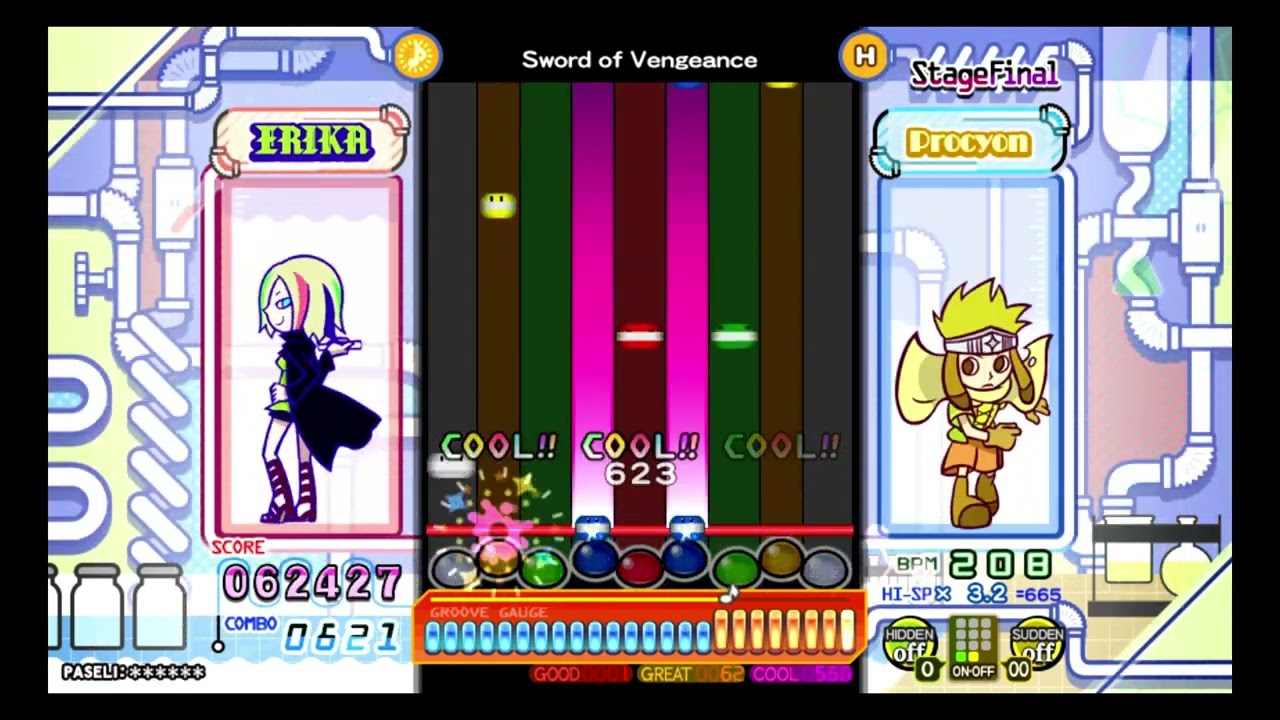 ポップンミュージック] ハイスピードテックコア / Sword of Vengeance