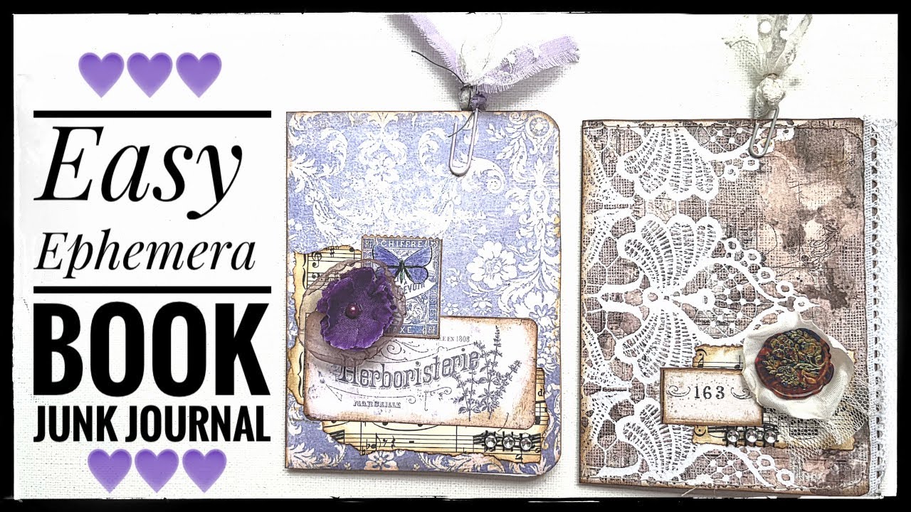 DIY Ephemera for Junk Journals - Crafty Book Nook