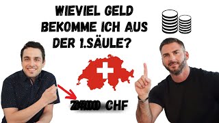 Wieviel Geld aus der 1.Säule steht mir zu in der Schweiz 🇨🇭 ? Berechnung, Beispiel und Erklärung 📝