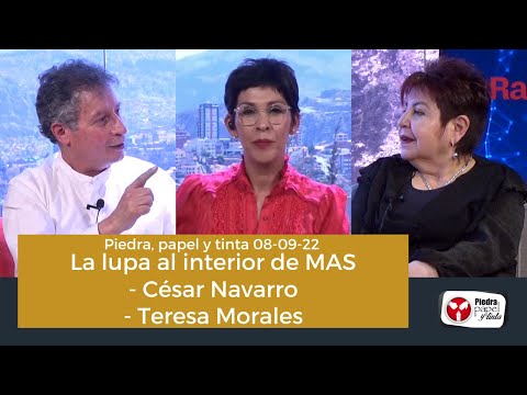 La lupa al interior de MAS- César Navarro - Teresa Morales