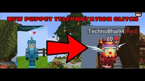 New Puppet Teleportation Glitch In BMGO Bedwars + Bedwars DUO Gameplay|Bedwars|Blockman Go