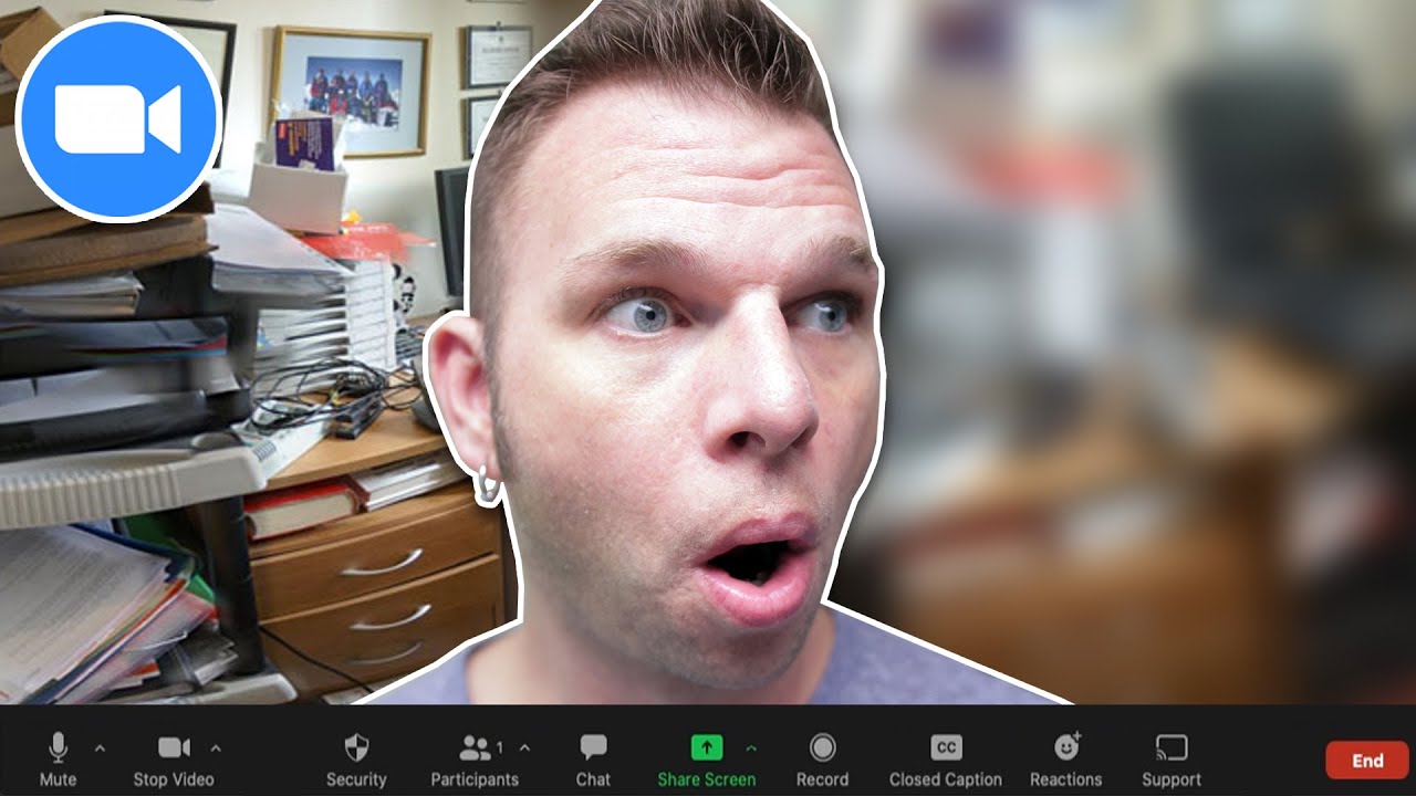 How To Blur Background on Zoom in 2021 - YouTube