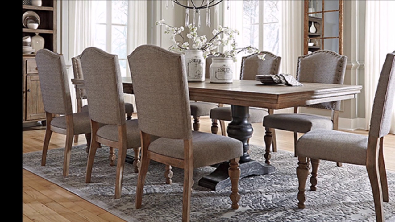 Elegant Dining Room Chairs at Ashley Furniture - YouTube