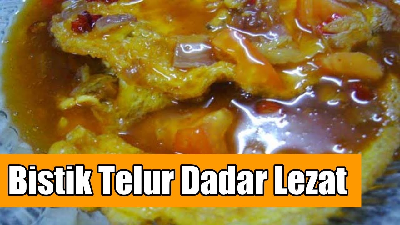 Resep Bistik Telur Dadar Lezat dan Bergizi - YouTube