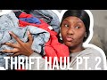 THRIFT TRY-ON HAUL #2 | L TRAIN VINTAGE &amp; FLAMINGO VINTAGE POUND &amp; MORE !!  | CONNIE B