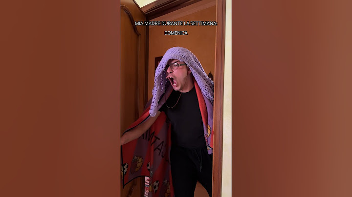 MIA MADRE DURANTE LA SETTIMANA