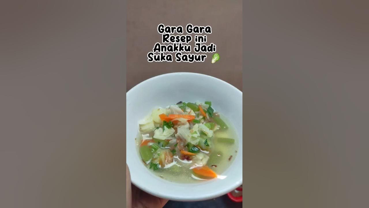 Resep sayur sop mpasi simple #mpasi Resep sayur sop mpasi simple #mpasi
