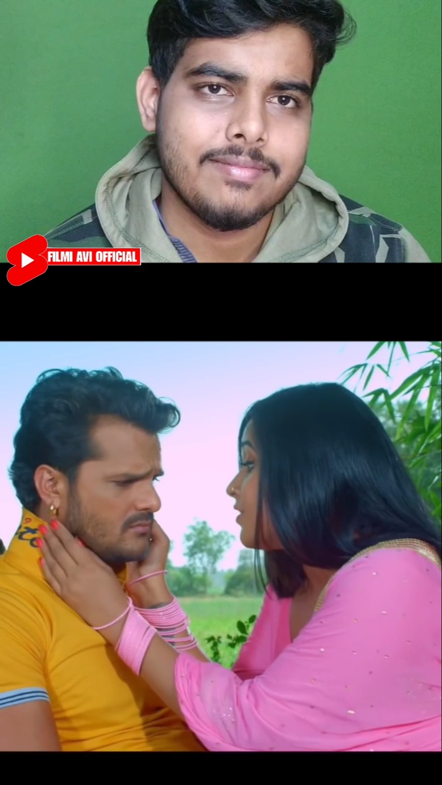 Khesari Lal Yadav and Kajal Raghwani Movie Sences Reaction Video | #shorts #remix