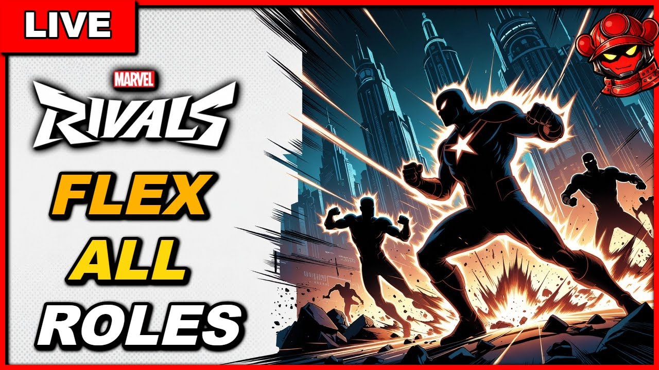 🔴LIVE: Marvel Rivals Unranked (FLEX All Roles) | Vanguard/Duelist ...
