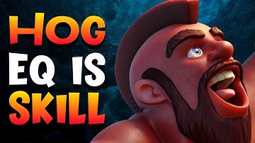 Playing the HIGHEST SKILL Hog Rider Deck in Clash Royale