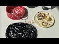 Vlogㅣ만들기 브이로그ㅣ다이소 지점토로 트레이, 오브제 만들기