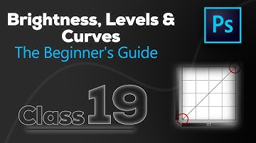 Brightness, Levels & Curves  in photoshop