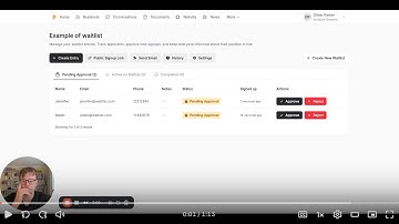 Waitlists in Anyhoa – how to manage sign-ups and approvals for your HOA