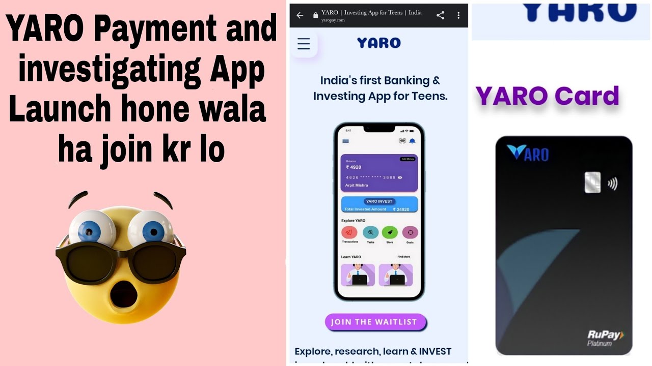 YARO New Payment and investigating app launch||soon ||minor neo wallet||Join wait list||