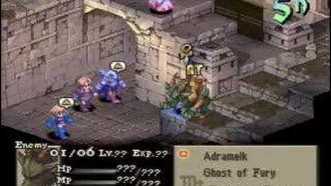 Final Fantasy Tactics - Battle 50: ADRAMELK, GHOST OF FURY