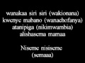 Ya moto Band  Niseme Lyrics | Bongo flava
