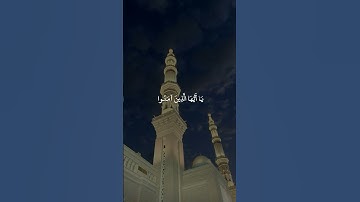 {إن الله وملائكته يصلون على النبي با أيها الذين آمنوا صلوا عليه وسلموا تسليما } سورة الأحزاب