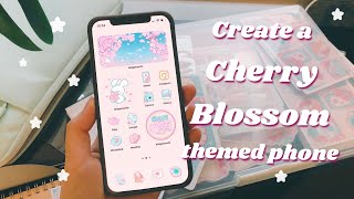 How to customize your iPhone with a 🌸 cherry blossom aesthetic theme 🌸 change iOS icons screenshot 4