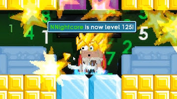 Growtopia Hitting level 125!