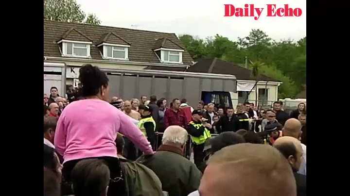 Brawl at horse fair