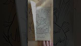 A Page From A The Secret Of Nimh Coloring Book