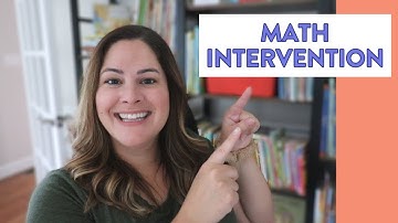 Math Intervention in Kindergarten, First, and 2nd Grade // my FAVORITE math strategy to use (CRA)!
