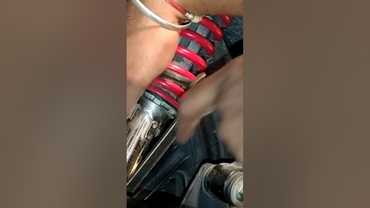 Bike Rear Shocker/Shock absorber Adjustment YouTube