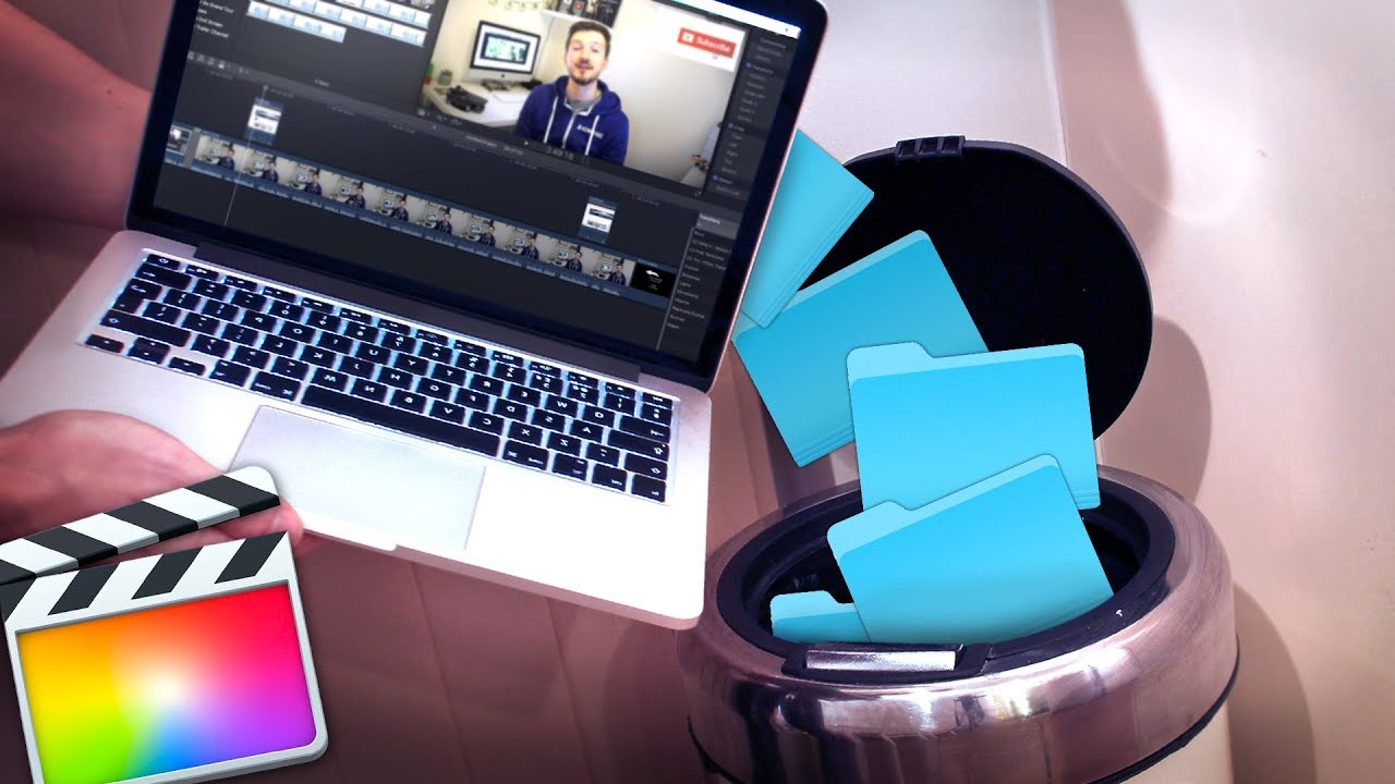 drone crash 2018 Final Cut Pro X Tutorial: Delete Render Files to Clear Space on Your Hard Drive
