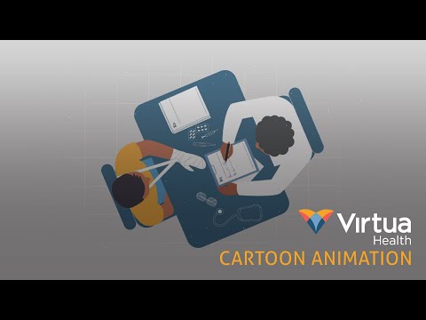 Virtua Health | Tele-Health | Cartoon Animation