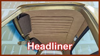 Classic car headliner from scratch - Auto Upholstery