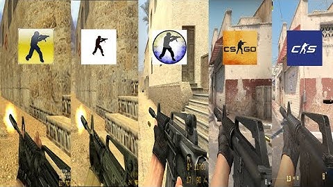 (M4A1/M4A1-S) | Condition Zero to CS2 (Evolution)