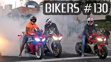 Superbikes BURNOUTS, WHEELIES and LOUD Exhausts! - BIKERS #130