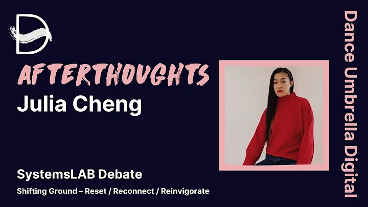 Julia Cheng on the importance of creating time for...