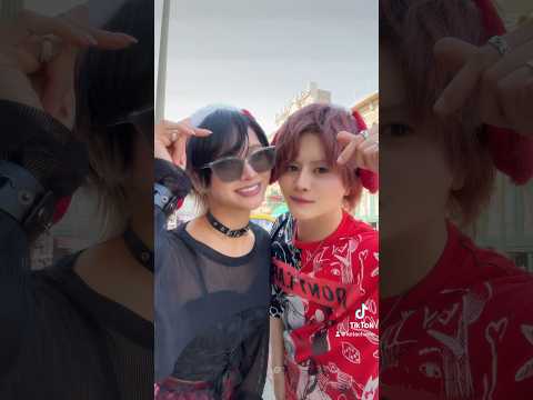 【TikTok】幼馴染とユニバデートしたら、たまたまペアルックになってたwww  #shorts #ユニバ