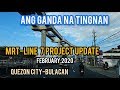 22.8 KM & 14 STATIONS. MRT-LINE 7 PROJECT UPDATE AS OF FEBRUARY 22, 2020