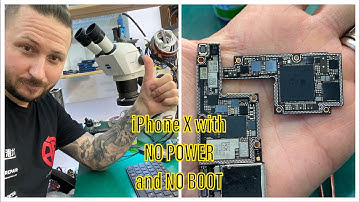 ADVANCED REPAIRS - iPHONE X WITH NO POWER AND NO BOOT - IMMIDIATELY REBOOTING - TROUBLESHOOTING