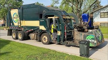 Groot 3302: Mack LEU KANN Curotto Can Garbage Truck