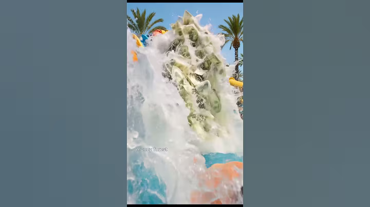 🍀물 대신 돈폭탄!ㅣMoney explosion in the water park! 💦 l #재물운#금전운#부자되는#wealth#money#affirmation#행운#rich