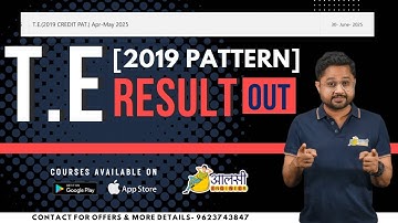 Breaking News: TE 2019 result out now! #SPPU | Aalsi Engineer | Rounak Sir