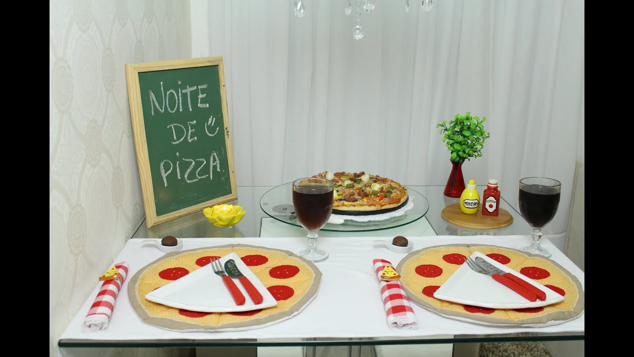 Noite de Pizzas | Receita #CcPah + #MesaPosta | Paloma Soares mesa posta talheres