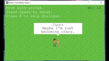 Speech bubbles for dialogue engine - For GameMaker Studio 2
