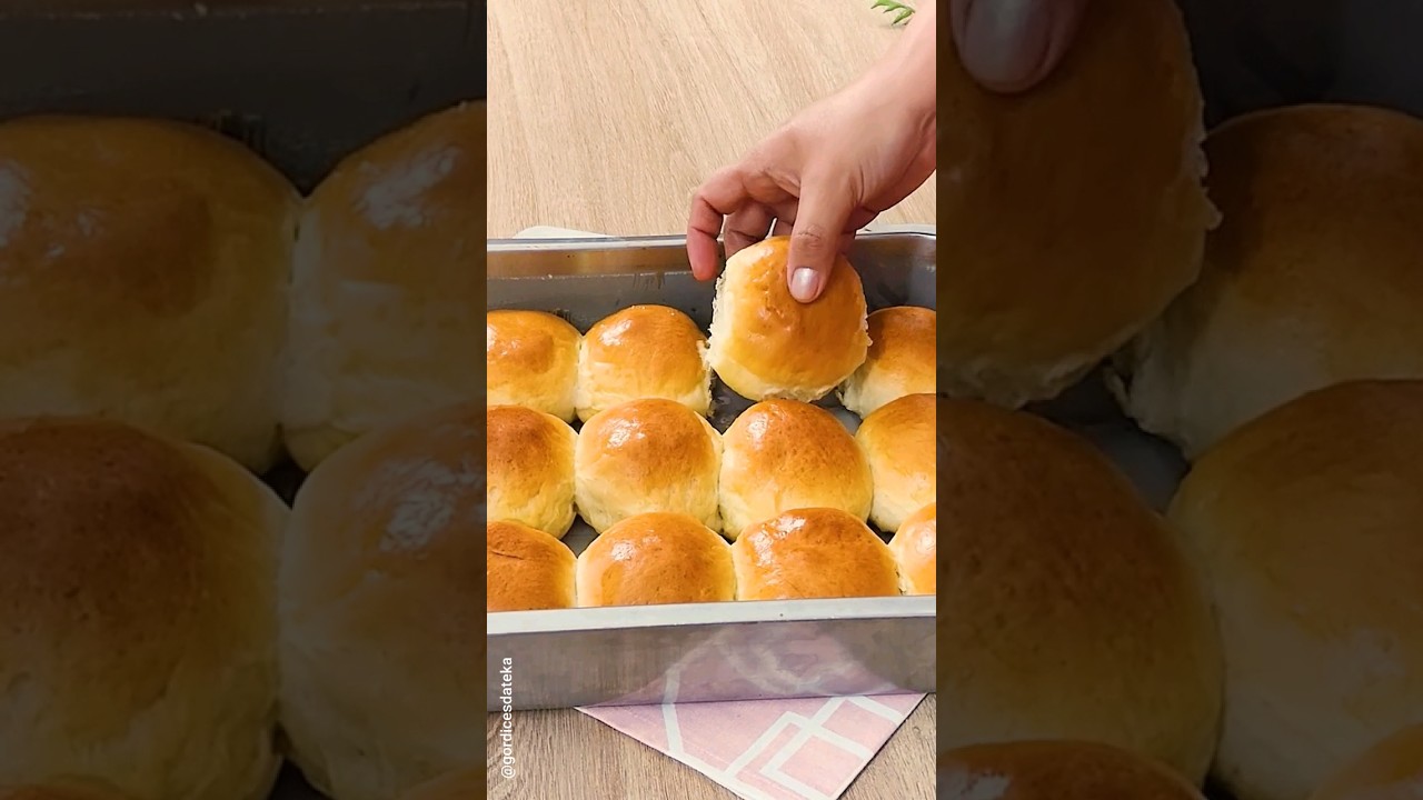 SEM OVO E SUPER FOFINHO! - PÃO CASEIRO