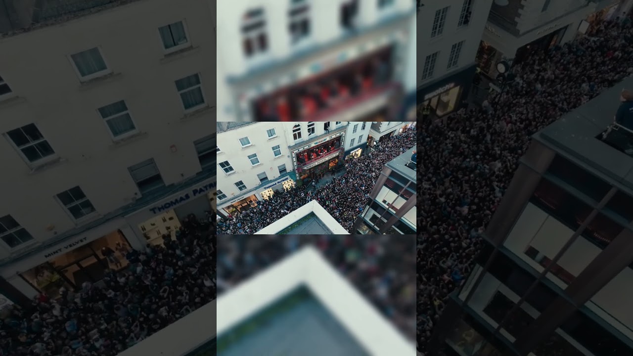 Back home in Dublin. No better way to spend our 50th anniversary than on Grafton Street last night