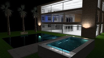 DiaLux evo - How to apply materials on the walls