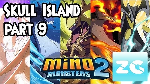 Mino Monsters 2: Evolution Walkthrough - Part 9 Skull Island - Gameplay Android/IOS