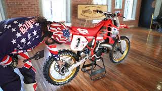 BLOOD RED WORKS EDITION HONDA 1989 CR500R 2 STROKE